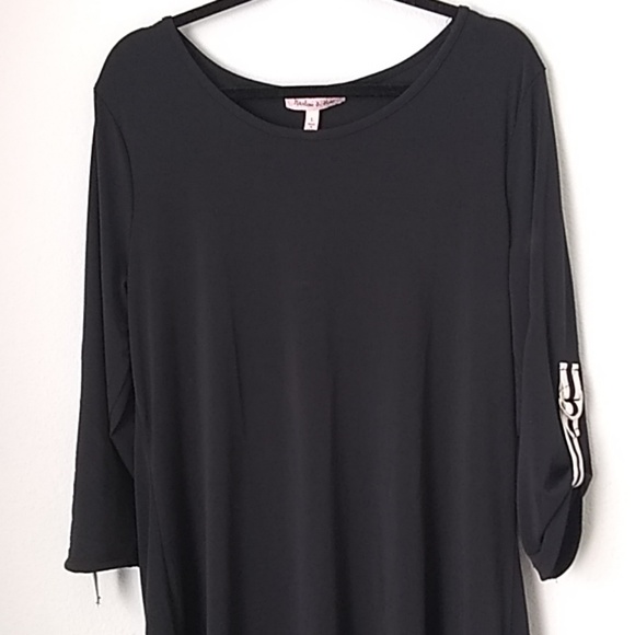 Long sleeve striped dress - Picture 3 of 5